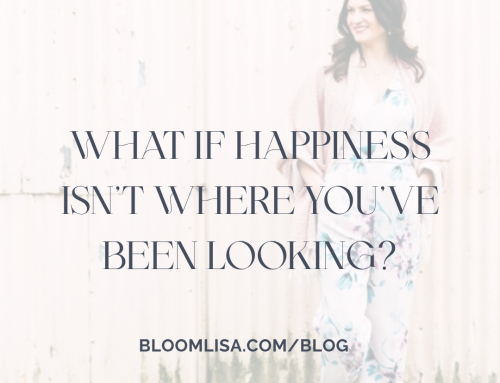 What If Happiness Isn’t Where You’ve Been Looking?