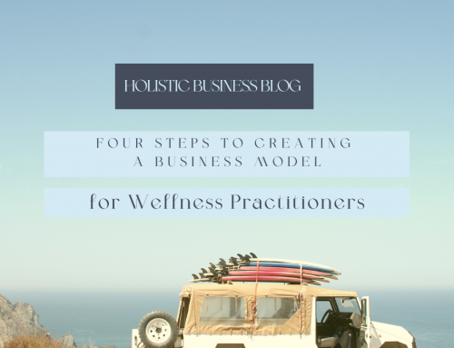 Four Steps to Create a Business Model for Wellness Practitioners