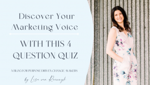Discover Your Marketing Voice With This 4 Question Quiz, by Lisa van Reeuwyk