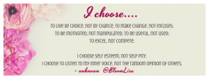 "I choose..." - @BloomLIsa