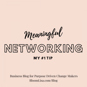 Tell me a story: Say THIS while networking to make meaningful connections, blog by Lisa van Reeuwyk @BloomLisa