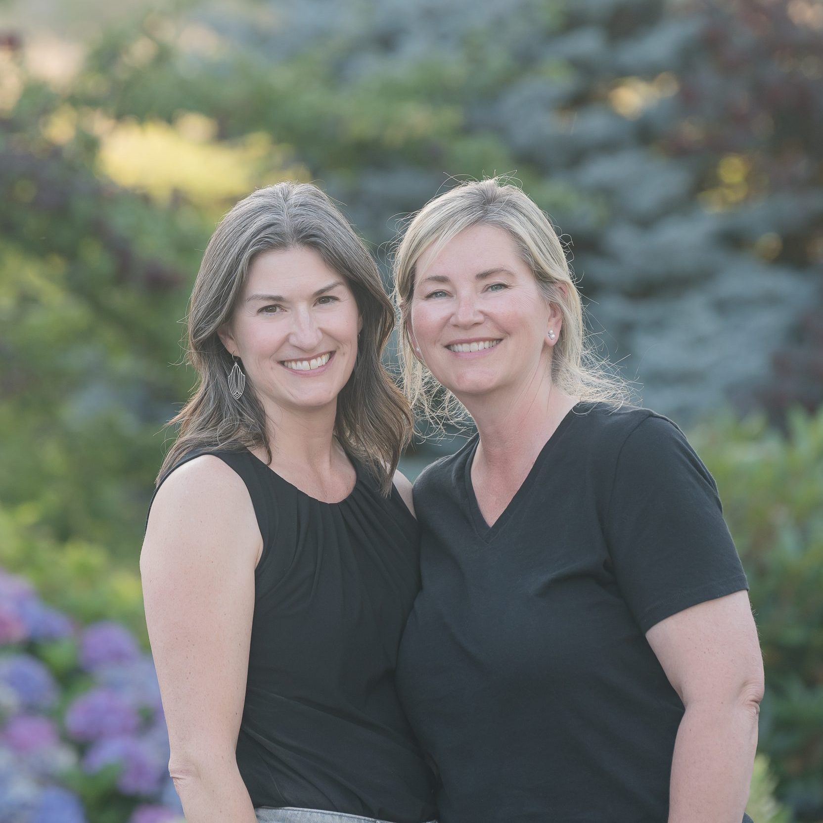 Lisa van Reeuwyk and Lynn Moseley at River Haven Farm