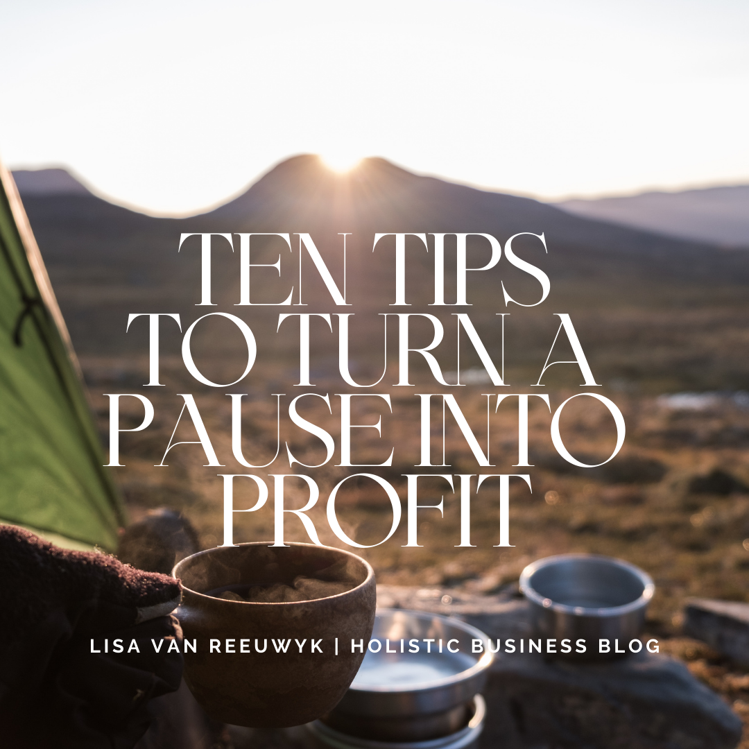 If you're feeling burnt out and overwhelmed with growing your business in a pandemic, this business blog will give you tangible tools to shift from meh to magnificent through simple pause that leads to profit.